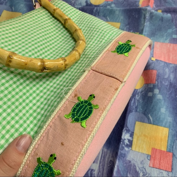 Vintage Turtle Purse With Turtle Coin Pouch - Picture 5 of 10